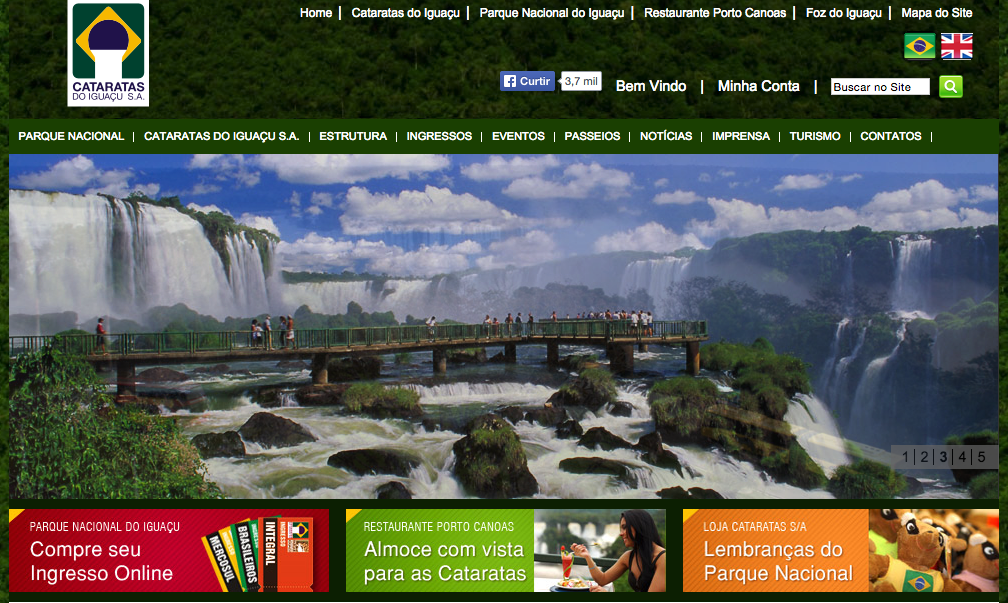 Parque Nacional do Iguaçu - Compre ingresso on line