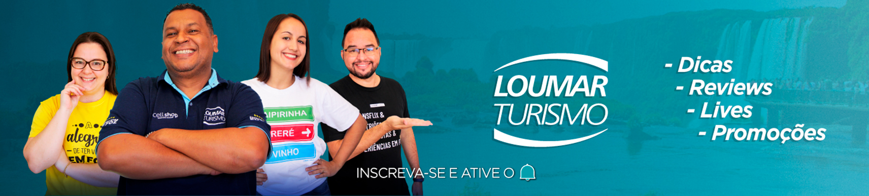 Canal da Loumar no Youtube