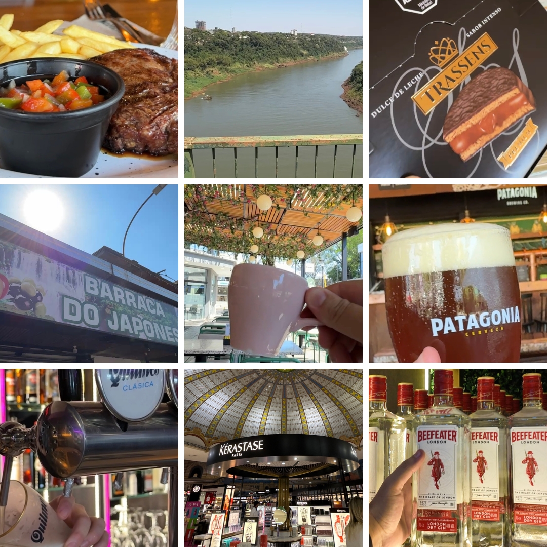 almoço na argentina